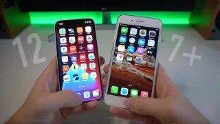 iPhone 11 против iPhone 12  - Даже 7 Plus быстрее 12го?