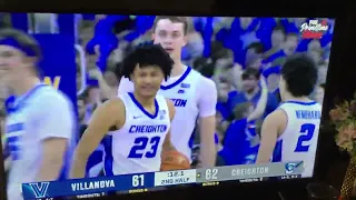 Villanova Wildcats Vs. Creighton Bluejays. 2/4/2023.