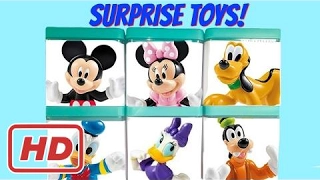 Best Learning Colors Video for Children -  Mickey Mouse Clubhouse Toy Surprise Boxes