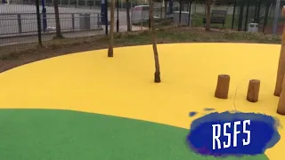 Rubber Crumb Installation in Wembley, London | Wetpour Installation Near Me