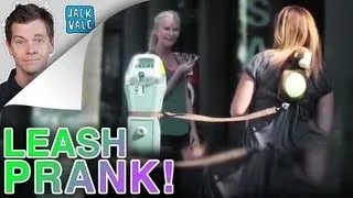 Wife On A Leash Prank! | Jack Vale