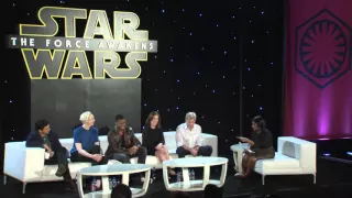 Star Wars The Force Awakens Press Conference - Harrison Ford, John Boyega, Gwendoline Christie-2