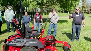 First Look at the Gravely Pro-Turn EV Battery-Powered Zero-Turn Lawnmower