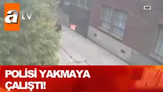 Polisi yakmaya çalıştı! - Atv Haber 18 Ekim 2020