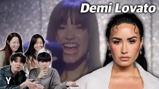 Korean Guy&Girl React To ‘Demi Lovato’ MV for the first time | Y