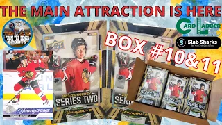 WILL CONNOR BEDARD PLEASE STAND UP! BOX 10 & 11 OF MY 2023-24 UPPER DECK SERIES 2 HOBBY CASE OPENING