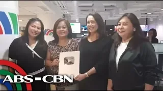 WATCH: ANC Silver Play Button Award | Dec. 13, 2018