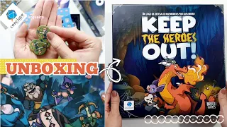 Keep The Heroes Out! l Unboxing