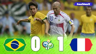 Brazil 0-1 France | 2006 World Cup Quarter Final | Extended Goals & Highlights HD