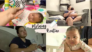 Newborn Morning Routine | 2 Month Old | First Time Mom