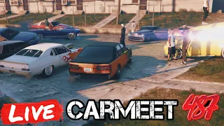 GTA 5 ONLINE | CLEAN CAR MEET🇯🇲 | #PEYSOSERVER🇯🇲 | PS4🎮🔥