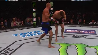 Одна из комбинаций Ковбоя Серроне / One of the combinations of Donald Cerrone