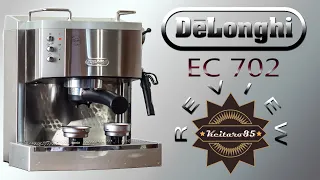 ОБЗОР / REVIEW кофеварки DeLonghi EC 702 из США (переделка под 220 в)