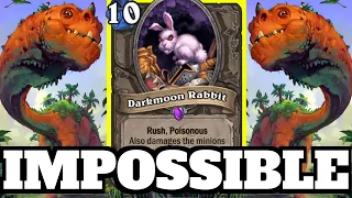 Can You WIN With ONLY 10 Cost Cards?! | Hearthstone Challenge