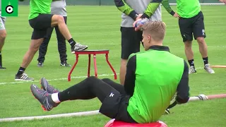 Heel wat volk tijdens de eerste training van seizoen 2018-2019!