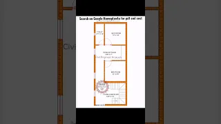 #shorts 16 x 40 house plan