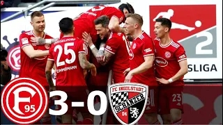 Fortuna Düsseldorf vs Ingolstadt 04  3-0 Highlights | All Goals | 6 March 2022