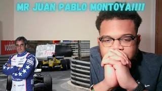 MR MONTOYA!!! AMERICAN REACTS TO HOW GOOD WAS JUAN PABLO MONTOYA IN NASCAR!!!