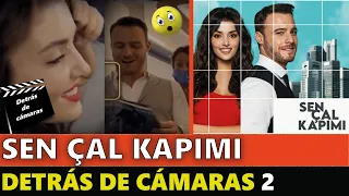 Sen Çal Kapımı Behind the scenes Part 2 | You knock on my door Subs in English