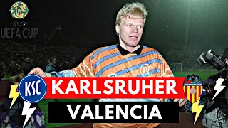 Karlsruher SC vs Valencia 7-0 All Goals & Highlights ( 1993 UEFA Cup )