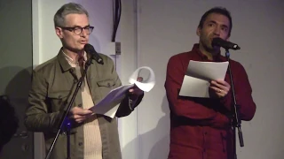 Pierre Alferi and Christodoulos Makris - European Poetry Festival : Camarade