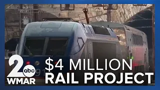Biden touts $4 million rail project in Baltimore visit