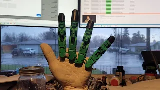 3D Printed Prosthetic Hand  DIY Video No.1 Casting in alginate.