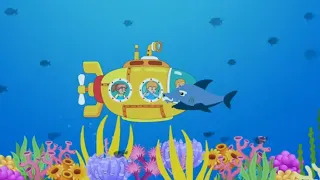 Baby Shark Submarine + Nick & Hannah Kids + Super Songs + Nursery Rhymes