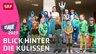 #SayHi2023: Making-of «Mier flüged los» mit Remo Forrer | Kindervideos | SRF Kids