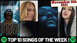 Spotify Top 10 Songs This Week |( November 6th, 2021), #BillboardTop #Shorts, #Spotify