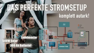 CAMPER Elektrik | DEIN PERFEKTES Strom Set Up | Stromversorgung im Campervan | Autark im DIY Camper