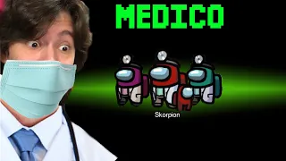 JOGUEI COMO MÉDICO NO AMONG US!!