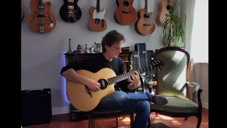 Lazy Dog (original) - Uli Heim - fingerstyle guitar (from the album "Constellations")