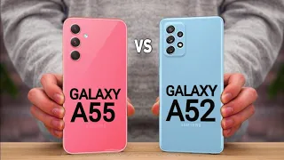 Samsung Galaxy A55 vs Samsung Galaxy A52