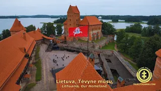 Lithuanian National Anthem (with BEAUTIFUL drone footage)!