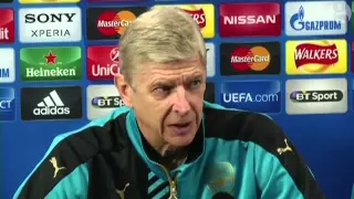 Arsène Wenger on Arsenal's Champions League clash with Barcelona