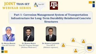Joint Tran-SET Webinar Series: Corrosion Management of Infrastructure for Concrete Structures Part 1