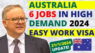 Australia Top 6 High Demand Jobs in 2024 | Australia Jobs in Demand