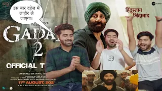 Gadar 2 Teaser Reaction | In Cinemas 11th August | Sunny Deol | Ameesha Patel | Anil Sharma