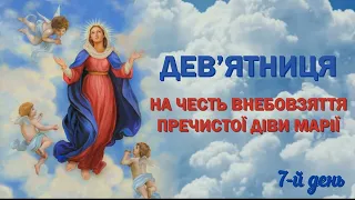 Дев’ятниця до свята Успіння Пречистої Діви Марії | 7-й день | Внебовзяття Пресвятої Діви Марії