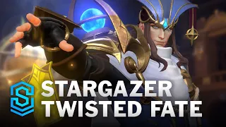 Stargazer Twisted Fate Wild Rift Skin Spotlight