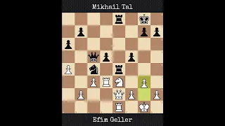 Efim Geller vs Mikhail Tal | Candidates Tournament (1962)