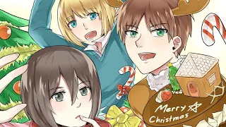 AOT Christmas Special🎄😳😊‼️ (short story)