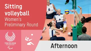 Sitting Volleyball | Day 8 Afternoon | Tokyo 2020 Paralympic Games