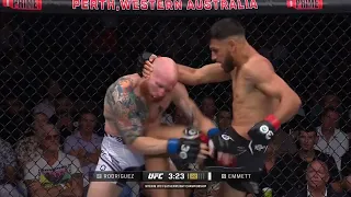 Yair Rodriguez vs Josh Emmett - HD Highlights