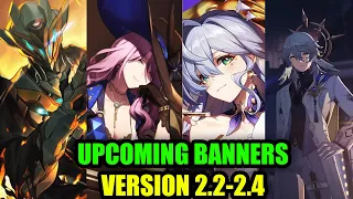 Upcoming Banner Line-up Version 2.2 to 2.4 | Honkai Star Rail