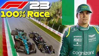 F1 23 - Let's Make Stroll World Champion #6: 100% Race Imola