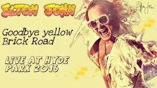 Elton John - Goodbye Yellow Brick Road ( Live ) - Volume Boosted