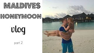 Honeymoon VLOG 2 - Spa, infinity pool, Exploring Maldives, Our Water Villa