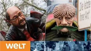 Merkel und Schulz bekommen Fett weg: Hunderttausende Jecken lassen es richtig krachen